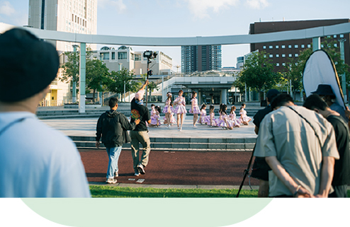 あさの汐風公園 撮影風景