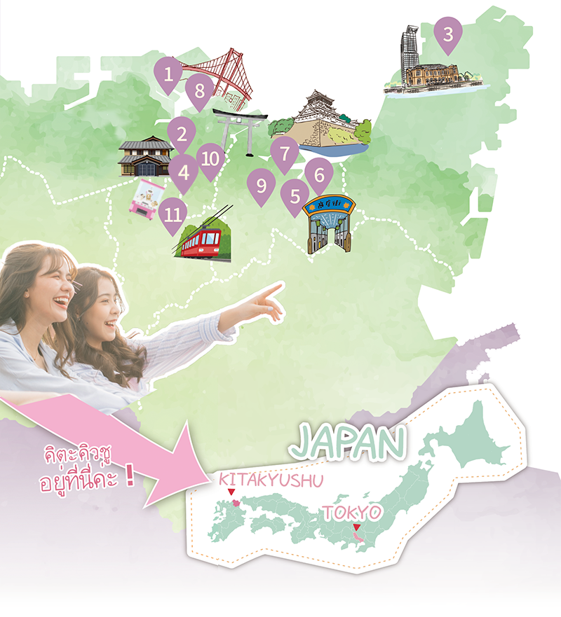 北九州はここだよ